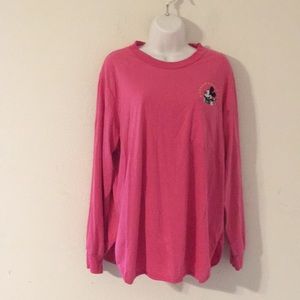 Vintage mickey & co long sleeve pocket t shirt